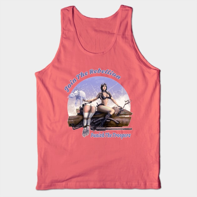 For The Rebels Tank Top by Hellustrations